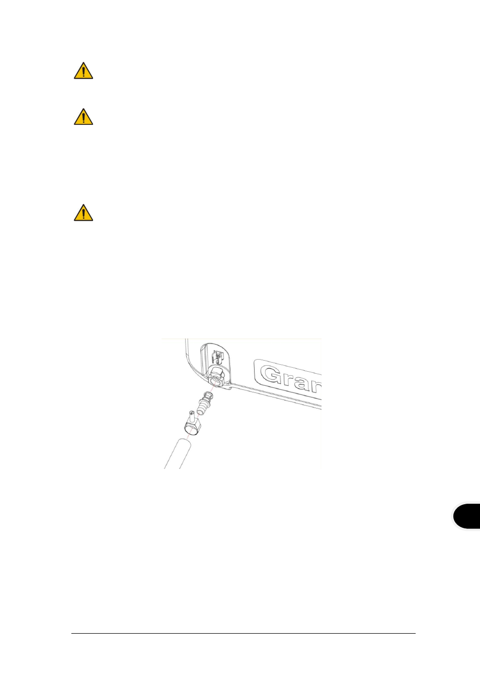Leeren der st-bäder, Einrichten und einschalten | Grant Instruments TXF200 Operating Manual User Manual | Page 97 / 214
