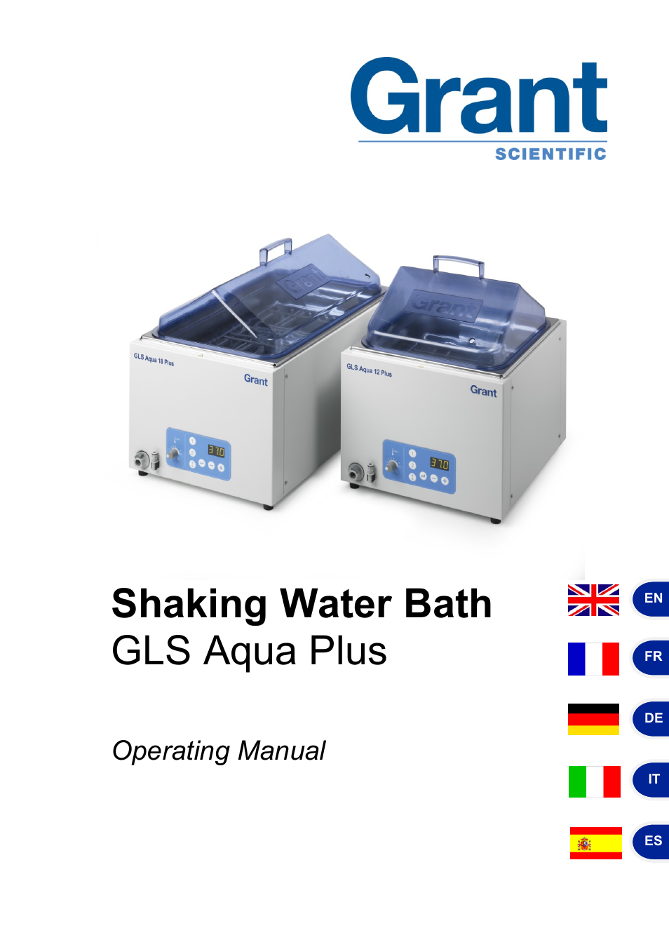 Grant Instruments GLS Aqua Plus Operating Manual User Manual | 94 pages