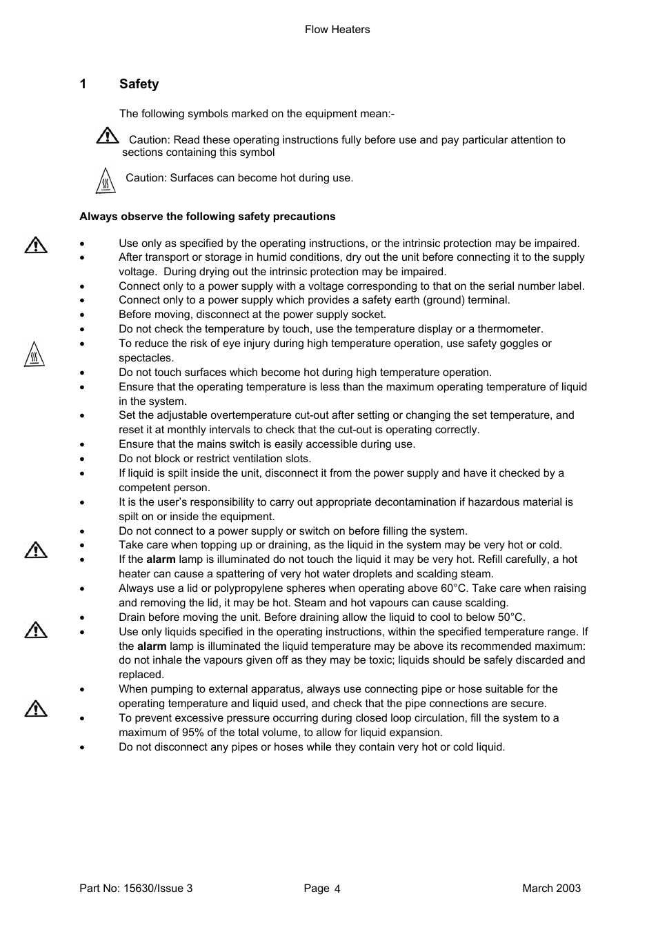 Grant Instruments FH16-D User Manual | Page 4 / 13