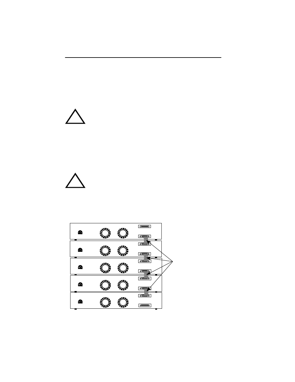 Figure 4-6 stacking the sehi | Cabletron Systems SEHI100TX-22 User Manual | Page 34 / 88