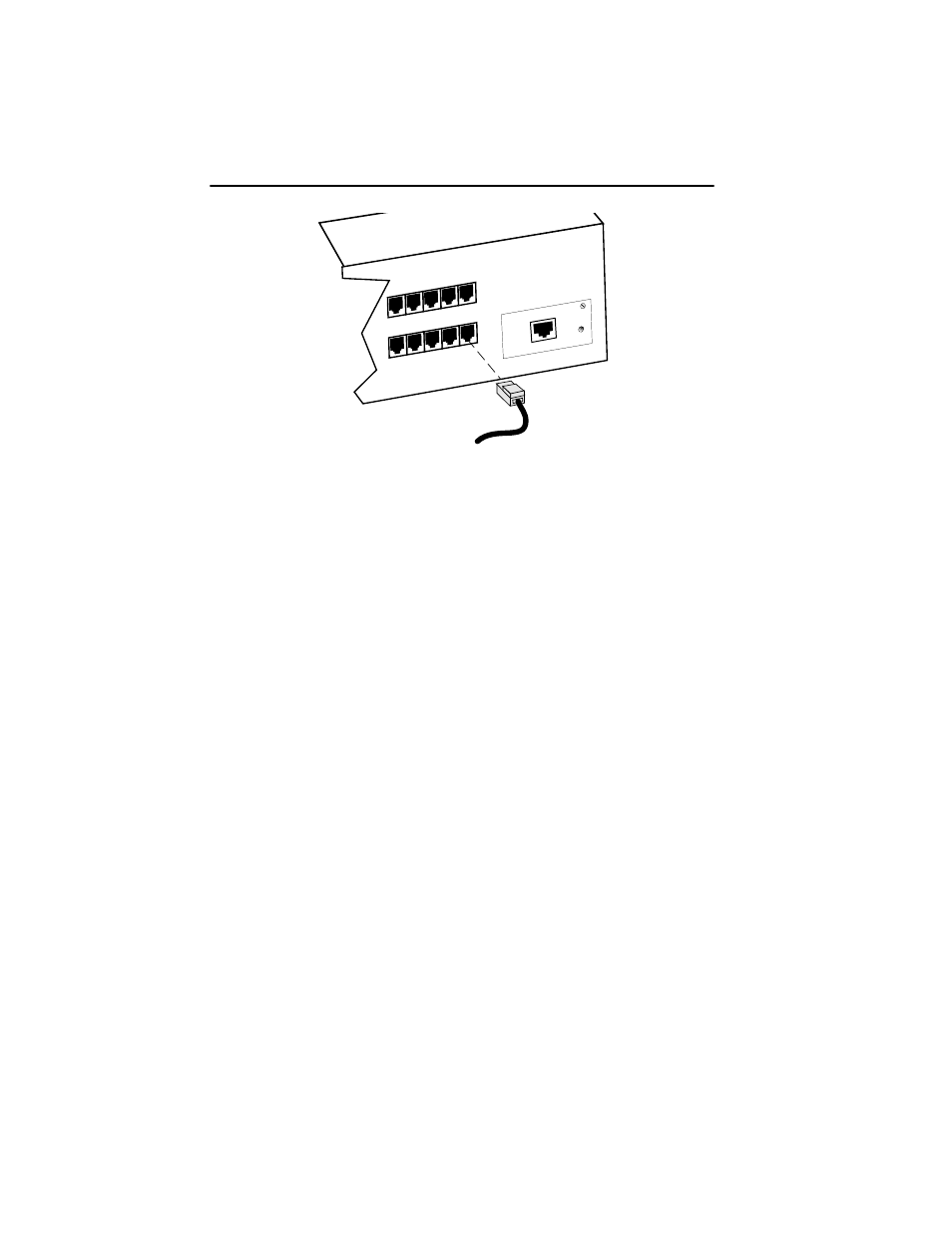 2 connecting to an epim-100tx, Connecting to an epim-100tx -2, Section 5.1.2 | Desired network port on the sehi. see figure 5-1 | Cabletron Systems SEHI100TX-22 User Manual | Page 38 / 88