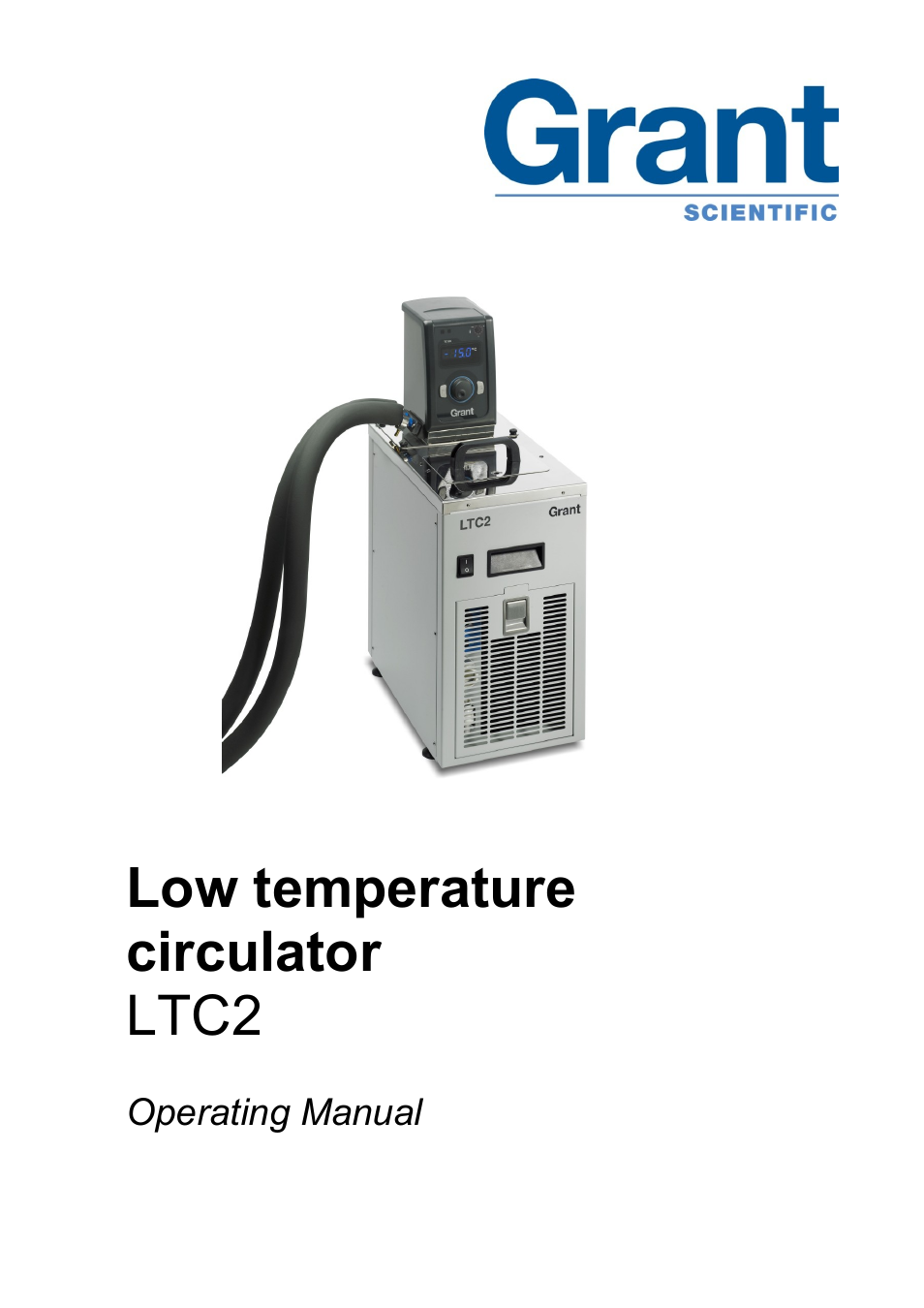 Grant Instruments LTC2 User Manual | 28 pages