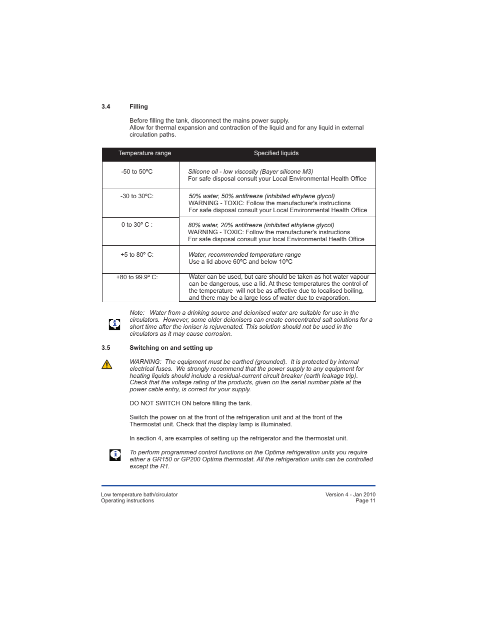 Grant Instruments TXF200 R User Manual | Page 11 / 24