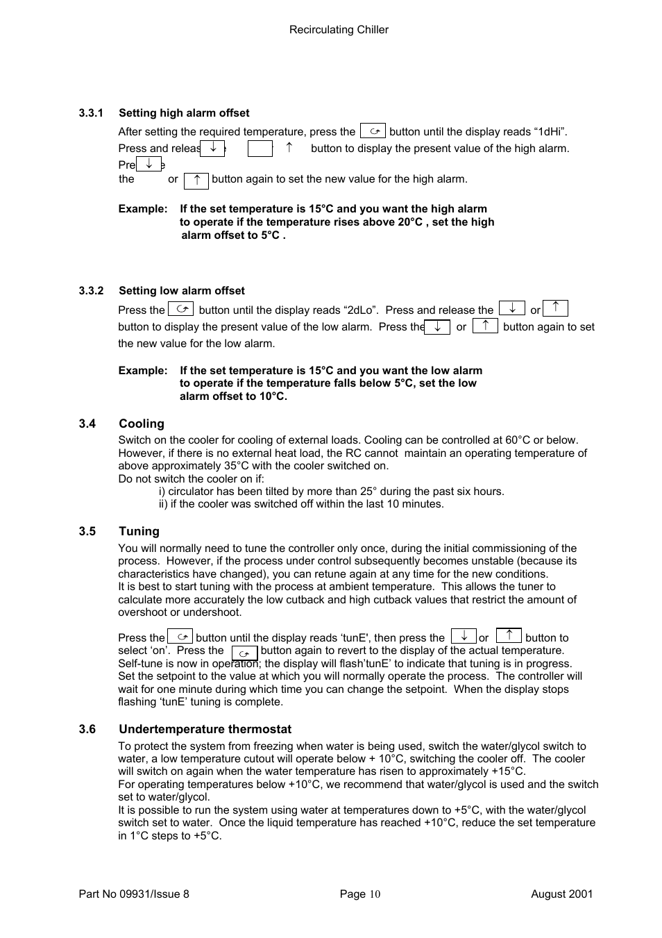 Grant Instruments RC User Manual | Page 10 / 16