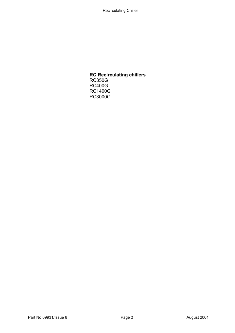 Grant Instruments RC User Manual | Page 2 / 16