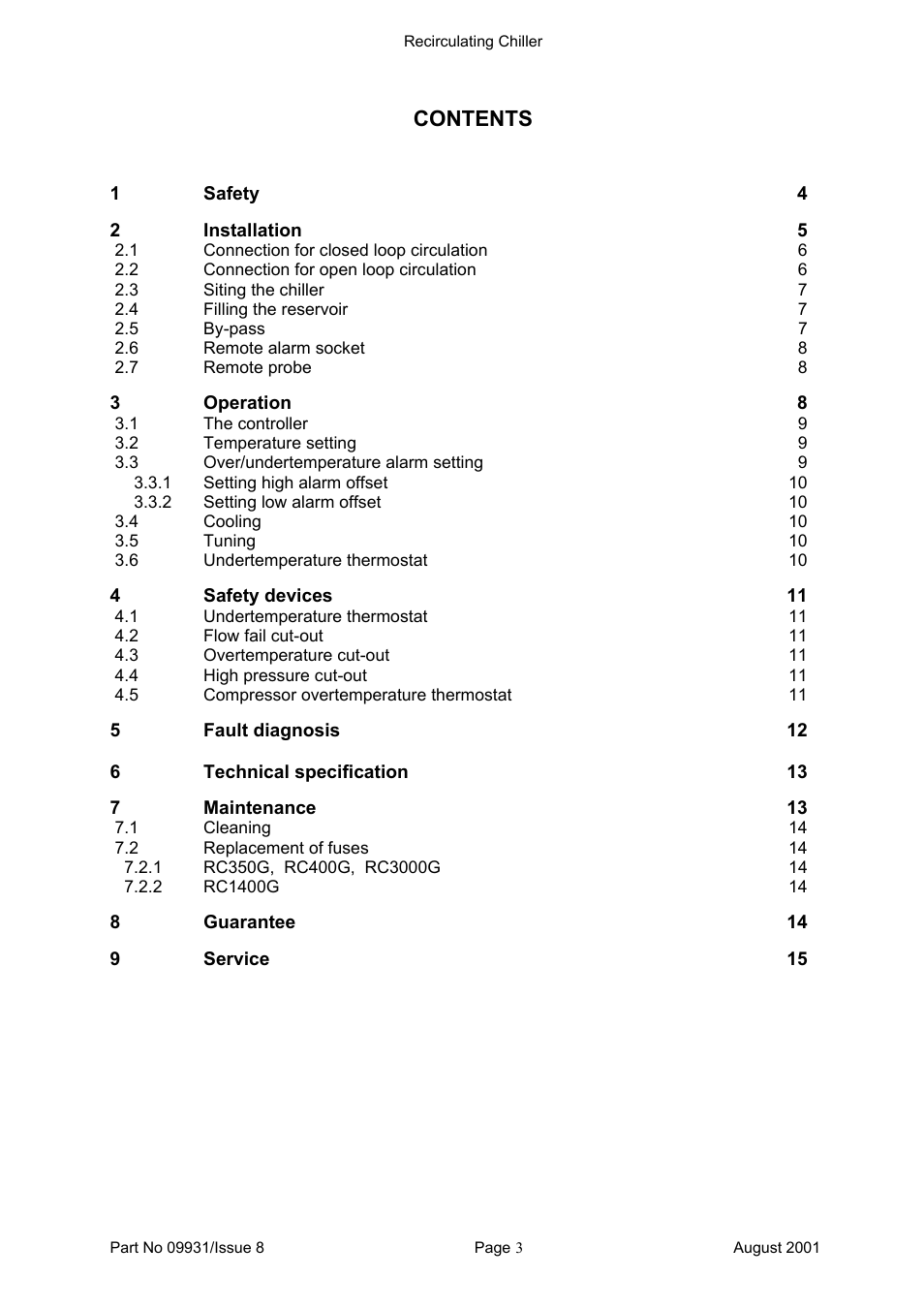 Grant Instruments RC User Manual | Page 3 / 16