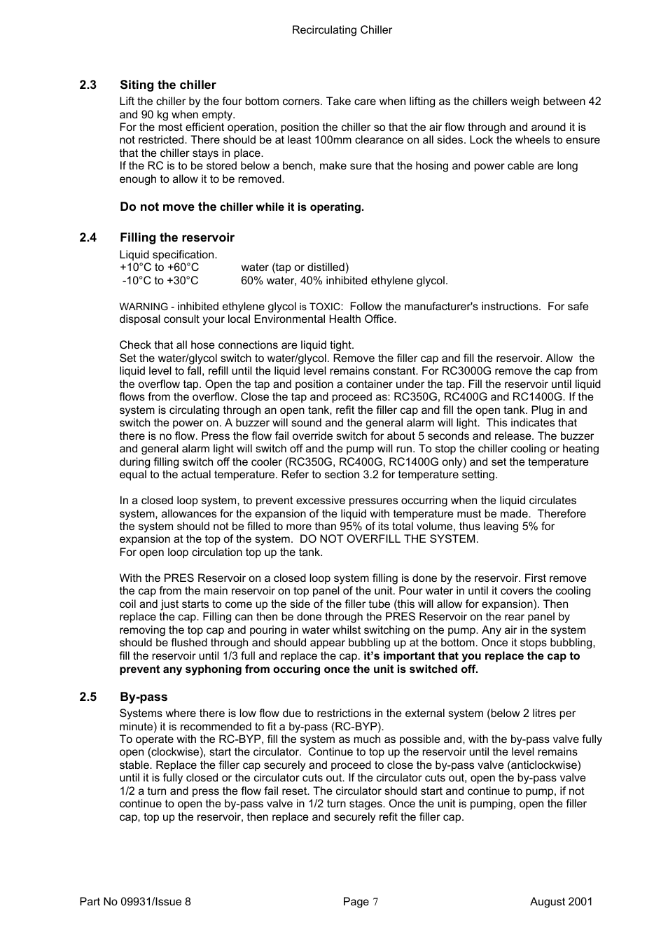 Grant Instruments RC User Manual | Page 7 / 16