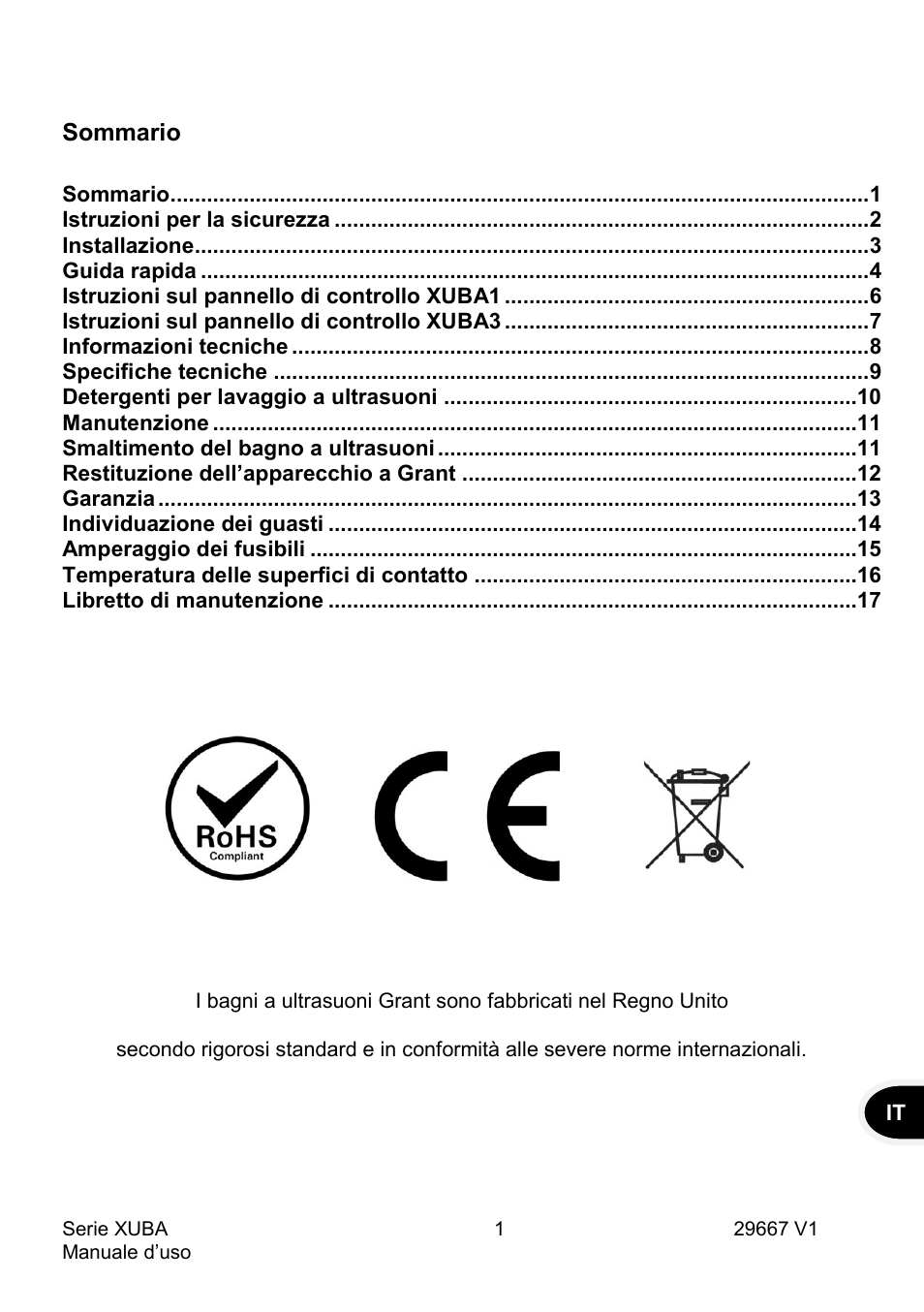 Grant Instruments XUBA Series User Manual | Page 57 / 94