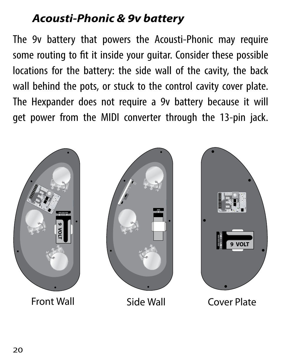 Graph Tech Ghost User Manual | Page 20 / 76