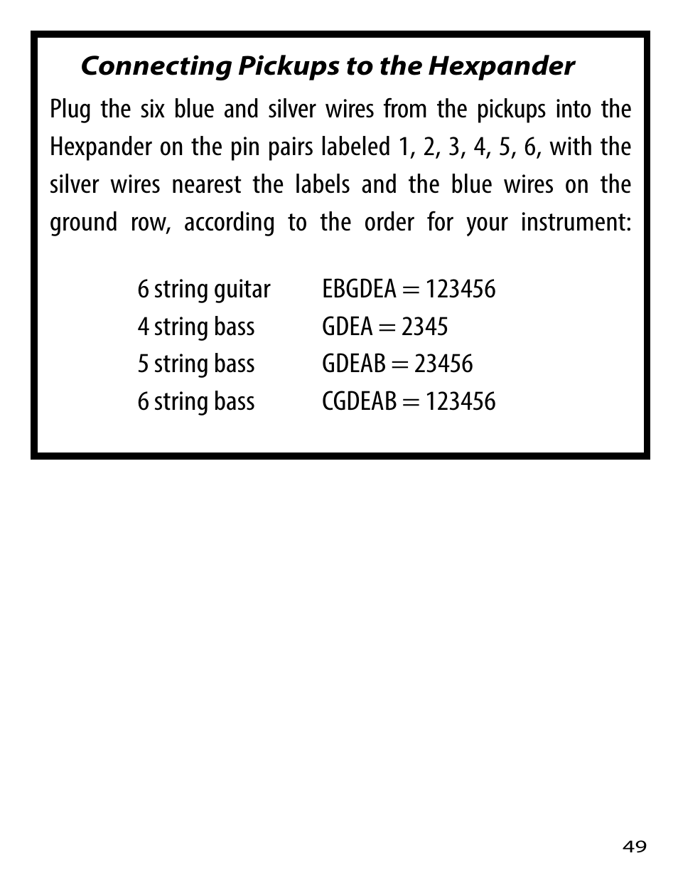 Graph Tech Ghost User Manual | Page 49 / 76