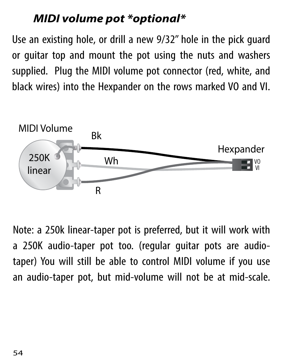 Graph Tech Ghost User Manual | Page 54 / 76