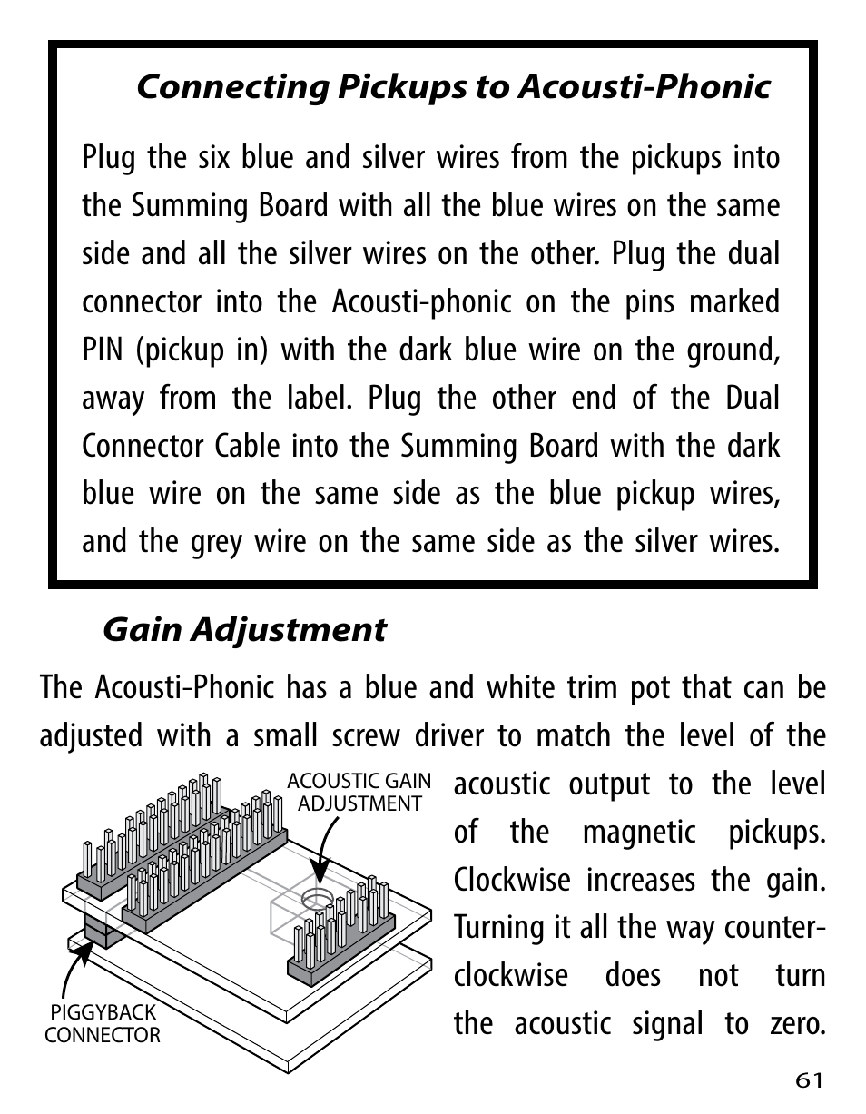 Graph Tech Ghost User Manual | Page 61 / 76