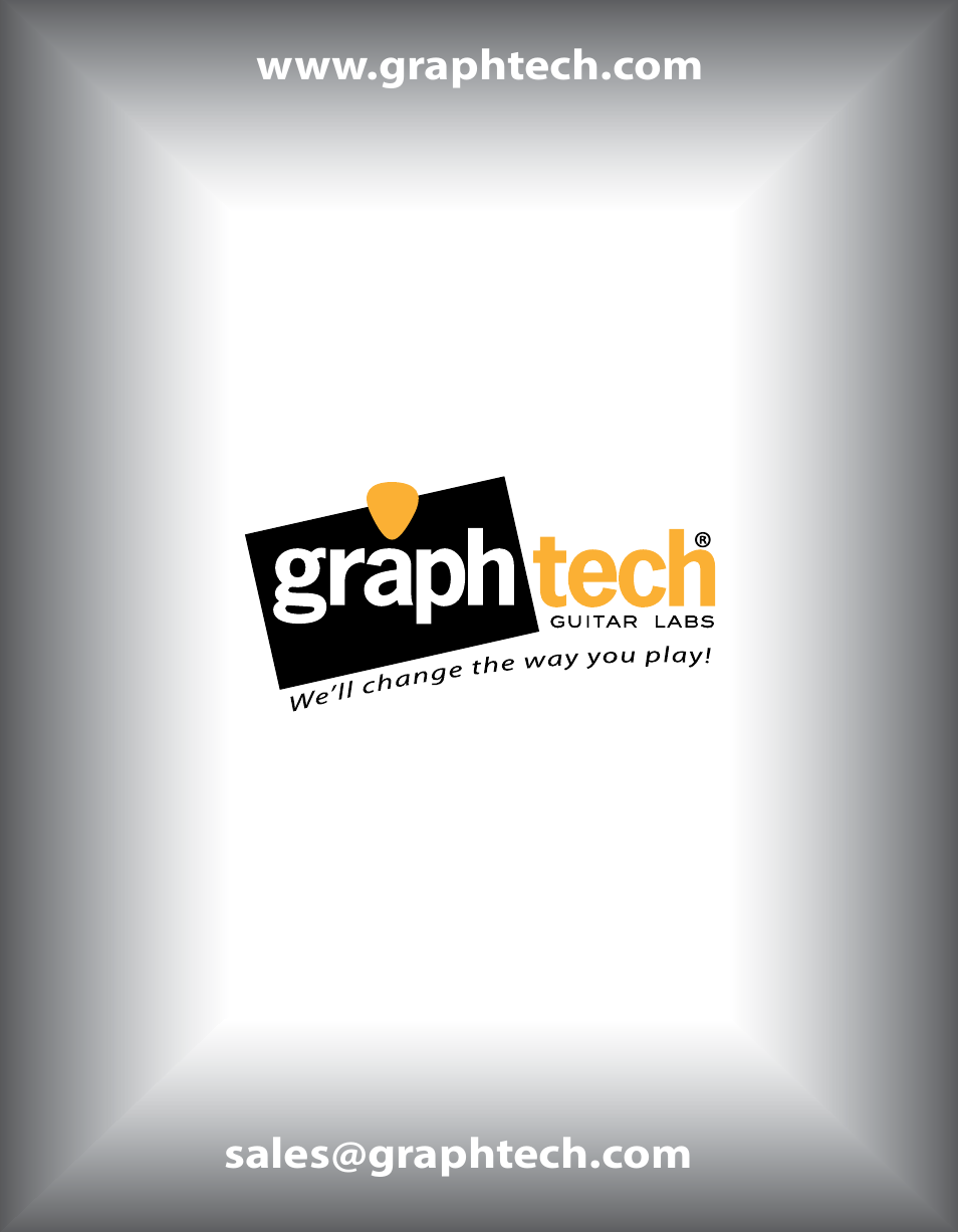 Graph Tech Ghost User Manual | Page 76 / 76