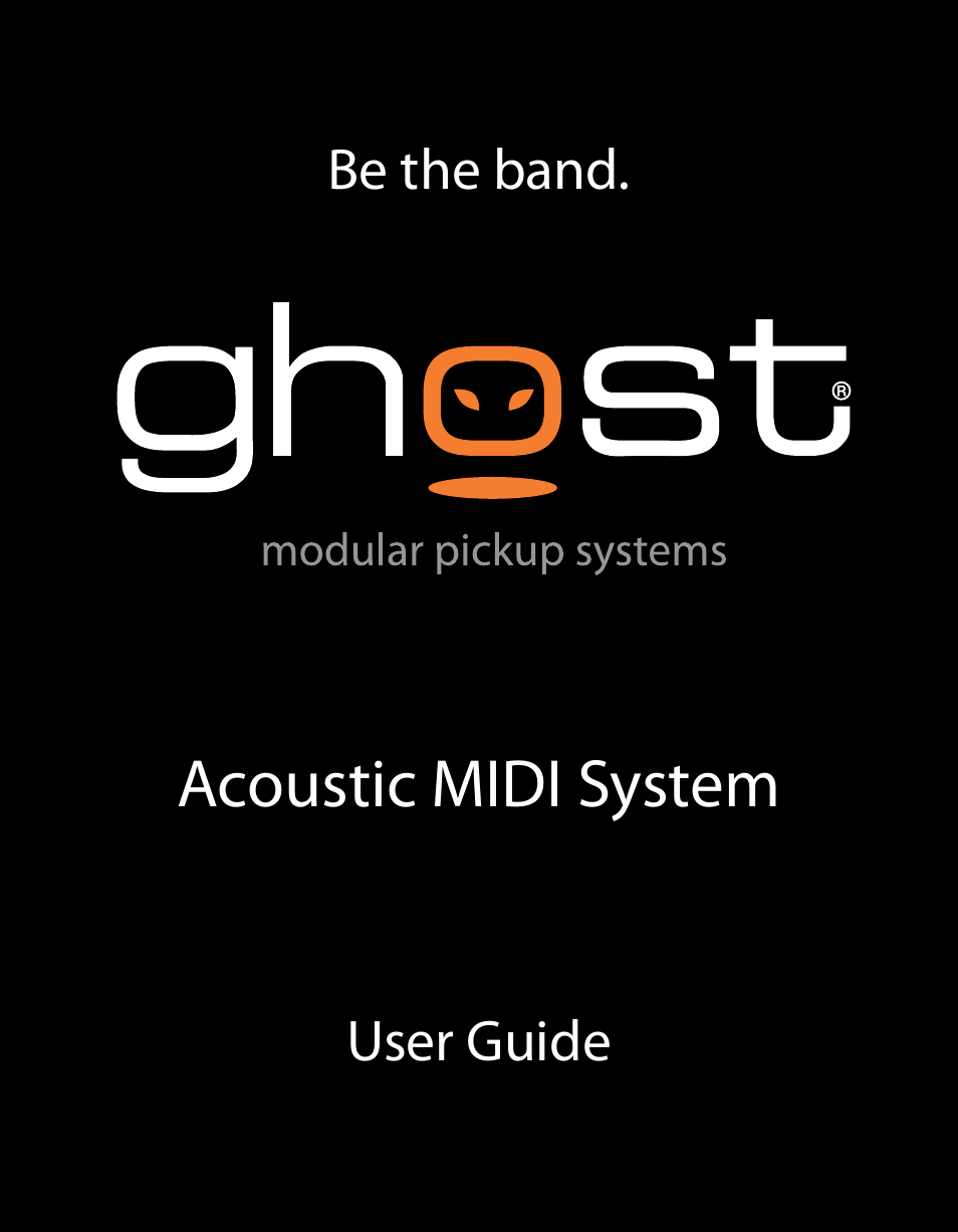 Graph Tech Ghost Acoustic MIDI User Manual | 32 pages