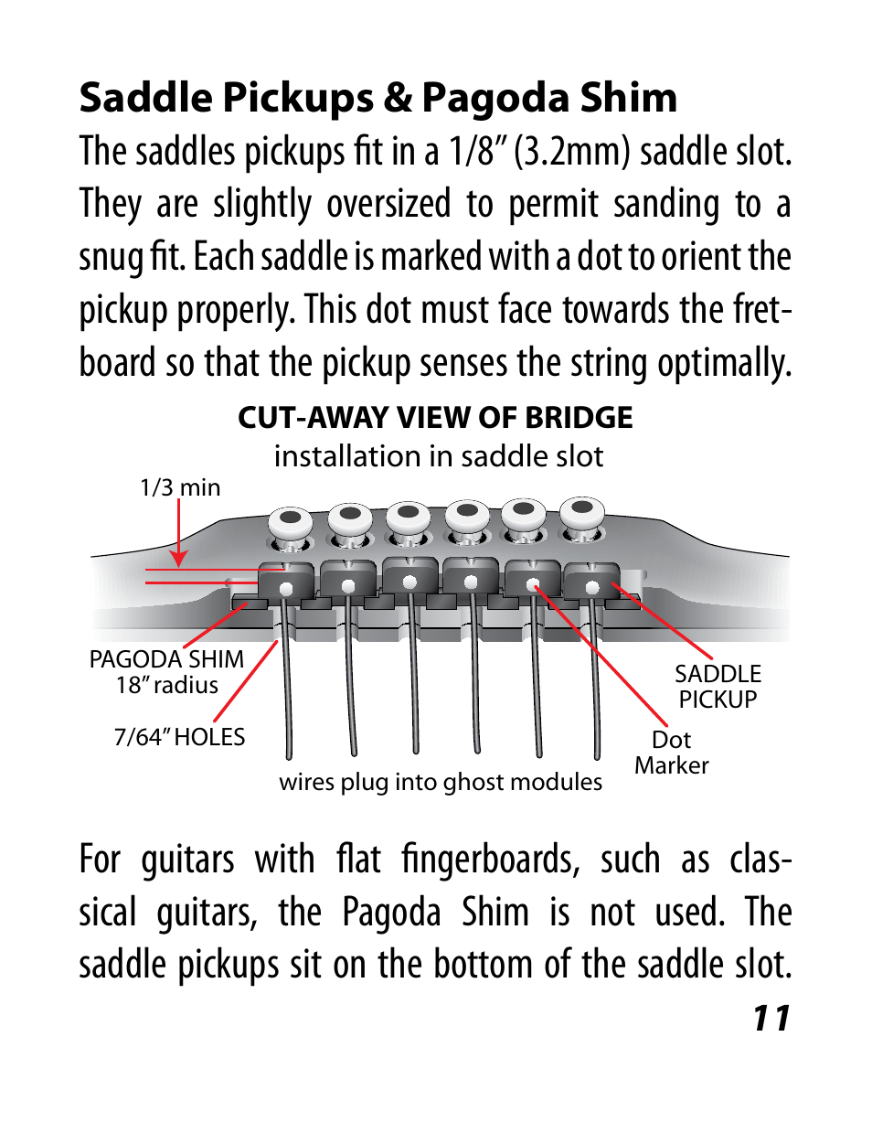 Graph Tech Ghost Acoustic MIDI User Manual | Page 13 / 32