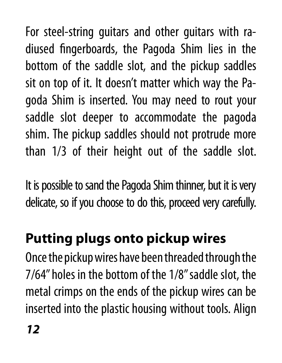 Graph Tech Ghost Acoustic MIDI User Manual | Page 14 / 32