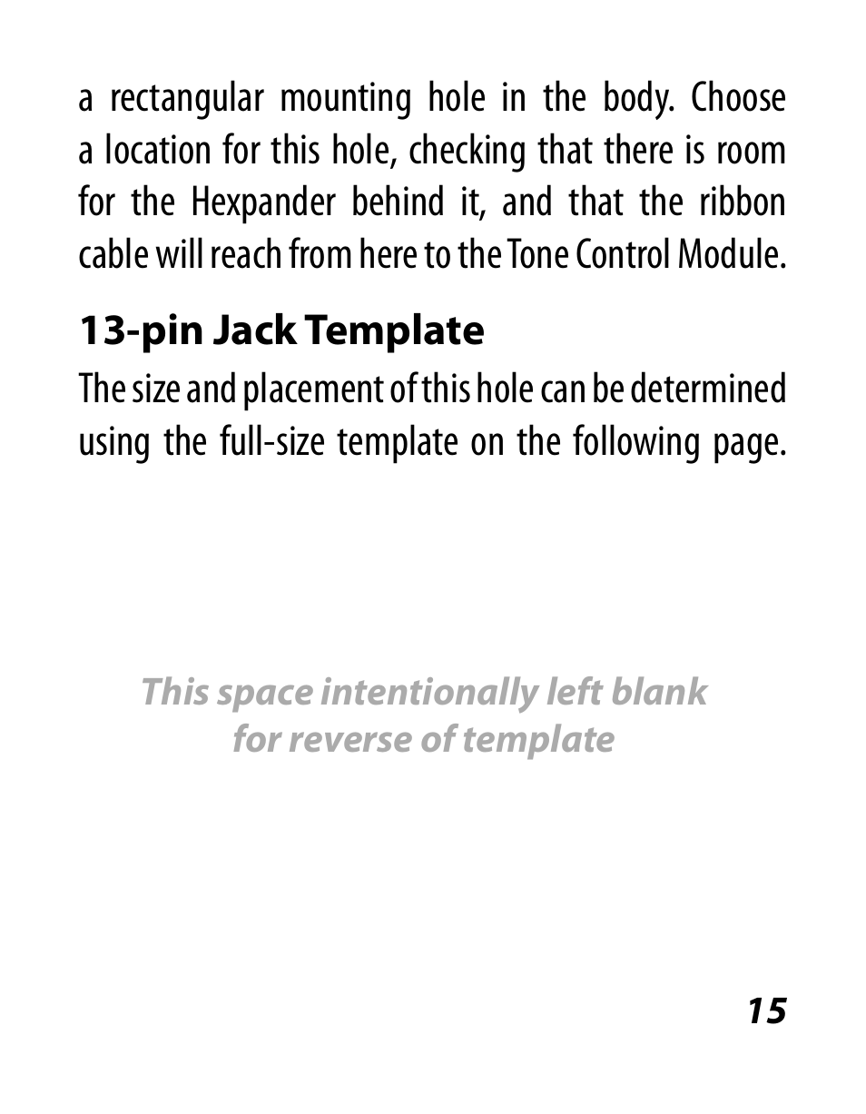 Graph Tech Ghost Acoustic MIDI User Manual | Page 17 / 32