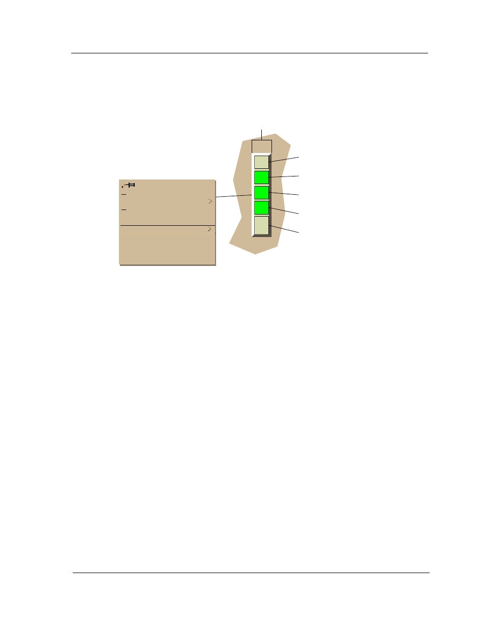 Figure 2-3, Port identification label -5, Igure 2-3 | Cabletron Systems 3Com PortSwitch Hub User Manual | Page 22 / 79