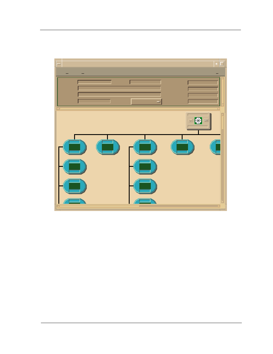 Figure 5-1, Device application view (icon mode) -3, File view help | Cabletron Systems 3Com PortSwitch Hub User Manual | Page 48 / 79