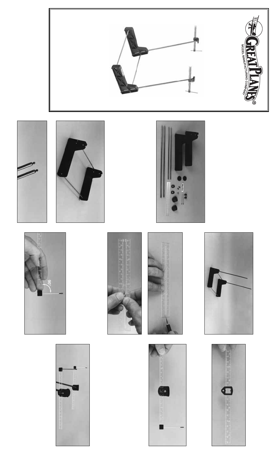 Great Planes CG Machine - GPMR2400 User Manual | 2 pages