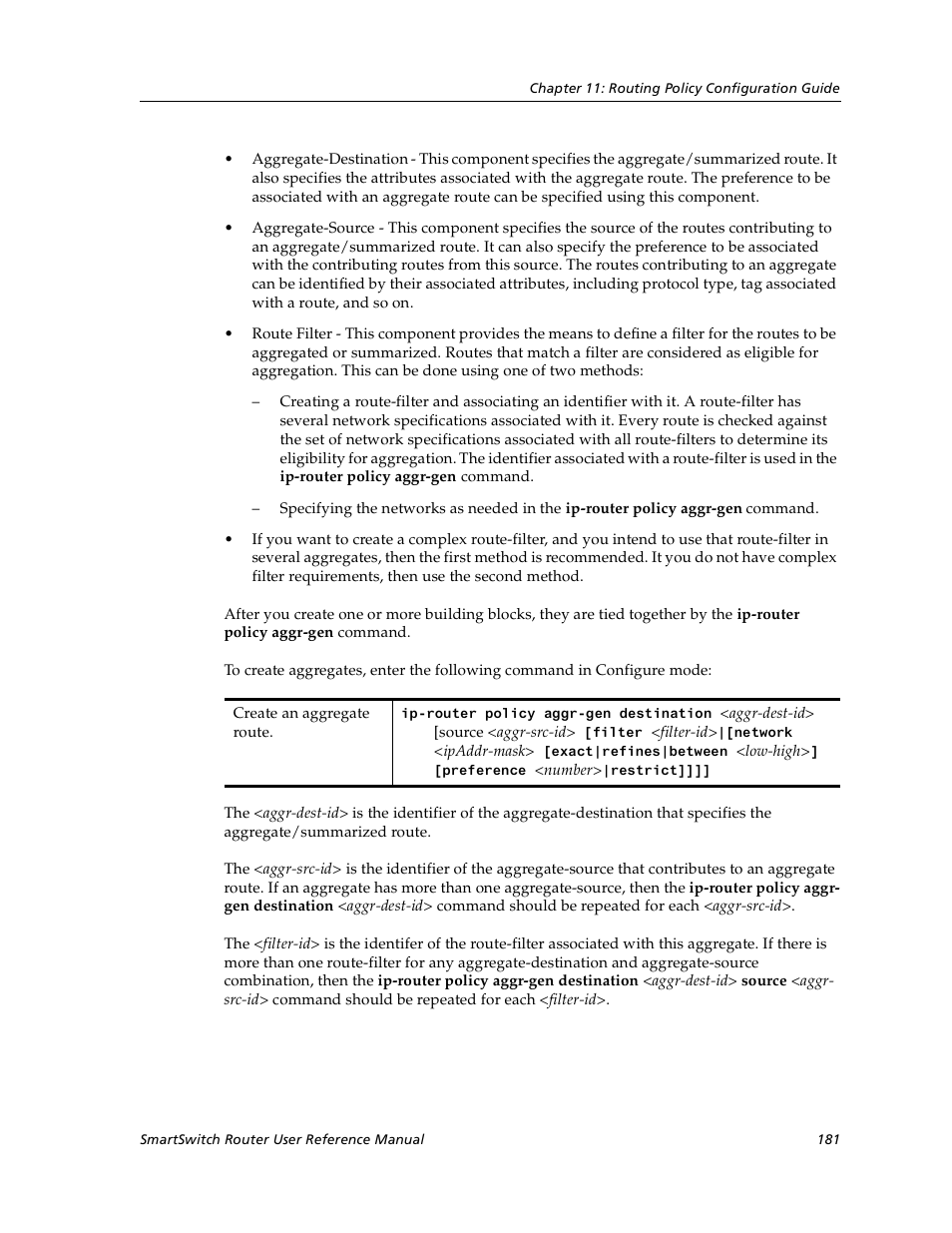 Cabletron Systems SmartSwitch User Manual | Page 181 / 338