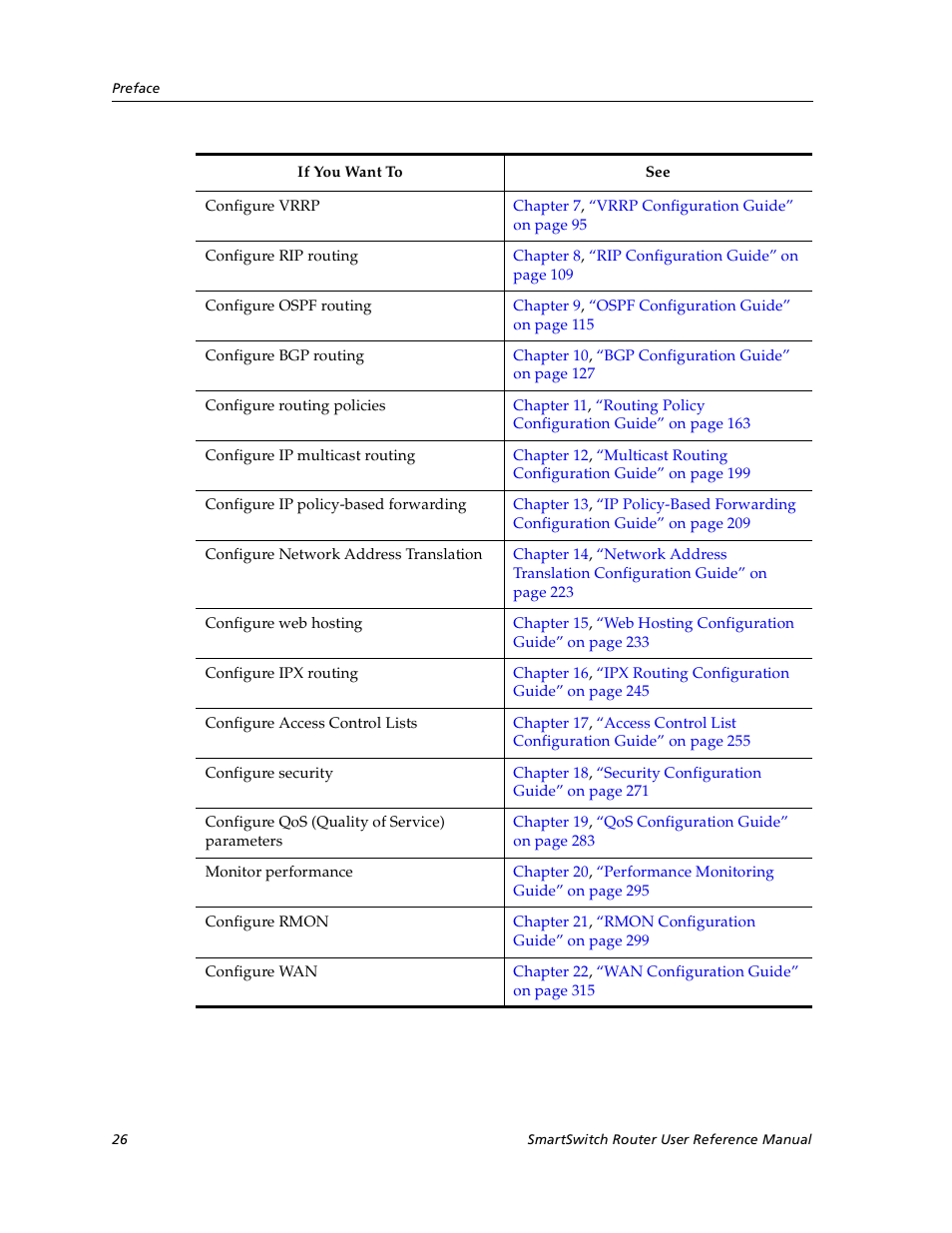 Cabletron Systems SmartSwitch User Manual | Page 26 / 338