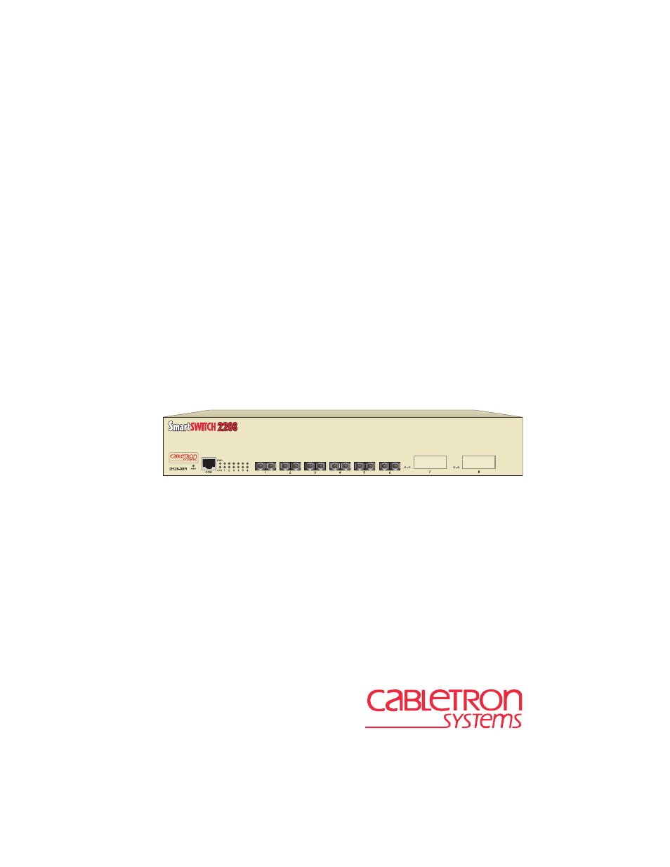 Cabletron Systems 2H28-08R User Manual | 152 pages