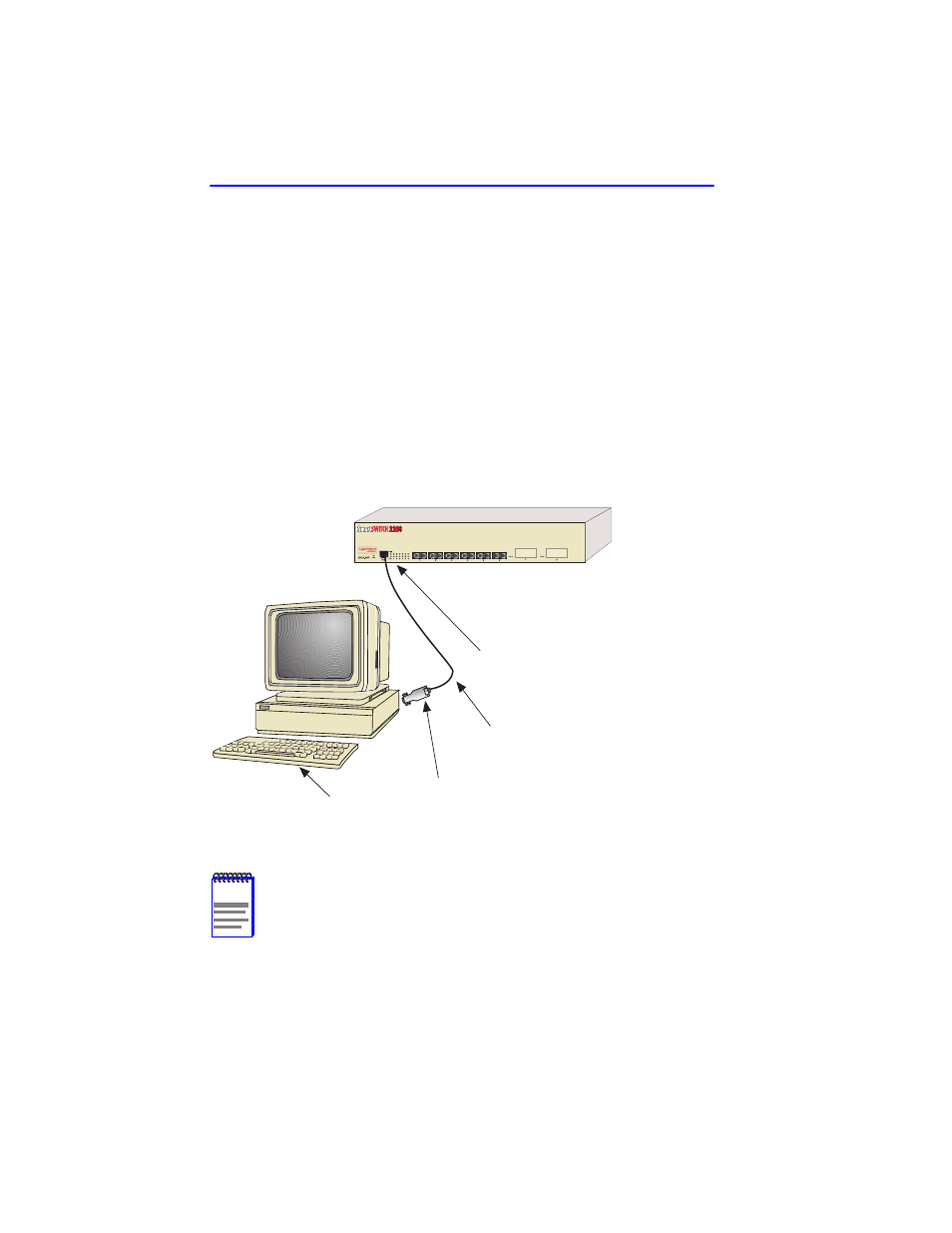 1 console cable connection, Console cable connection -4 | Cabletron Systems 2H28-08R User Manual | Page 52 / 152