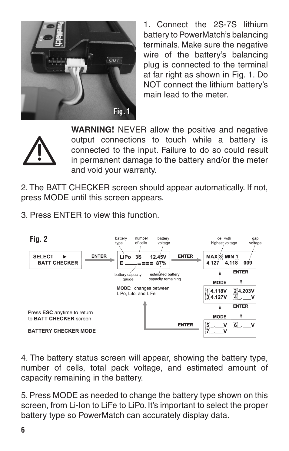 Great Planes PowerMatch - GPMM3220 User Manual | Page 6 / 16