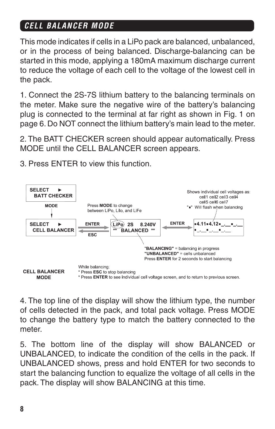 Great Planes PowerMatch - GPMM3220 User Manual | Page 8 / 16