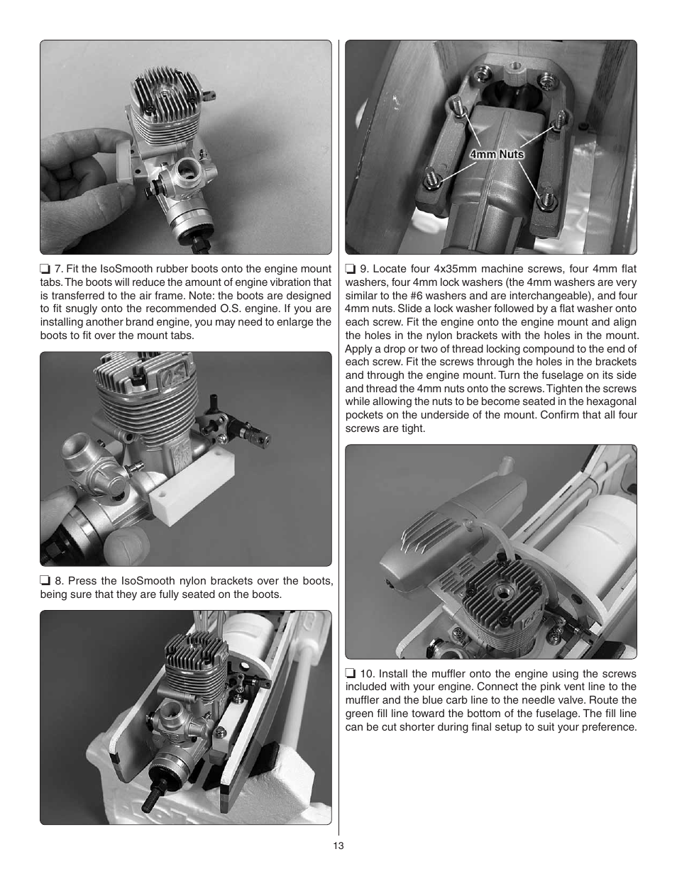 Great Planes Avistar Elite .46 ARF - GPMA1005 User Manual | Page 13 / 36