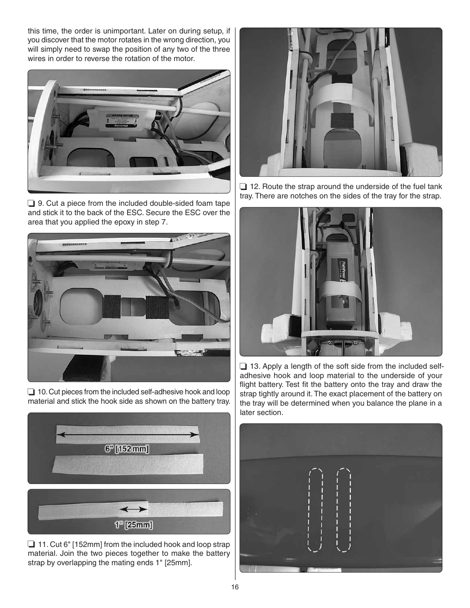 Great Planes Avistar Elite .46 ARF - GPMA1005 User Manual | Page 16 / 36