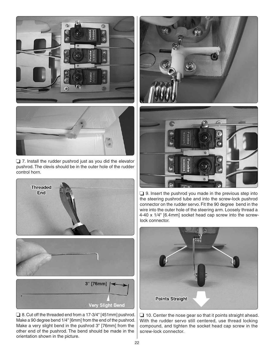 Great Planes Avistar Elite .46 ARF - GPMA1005 User Manual | Page 22 / 36