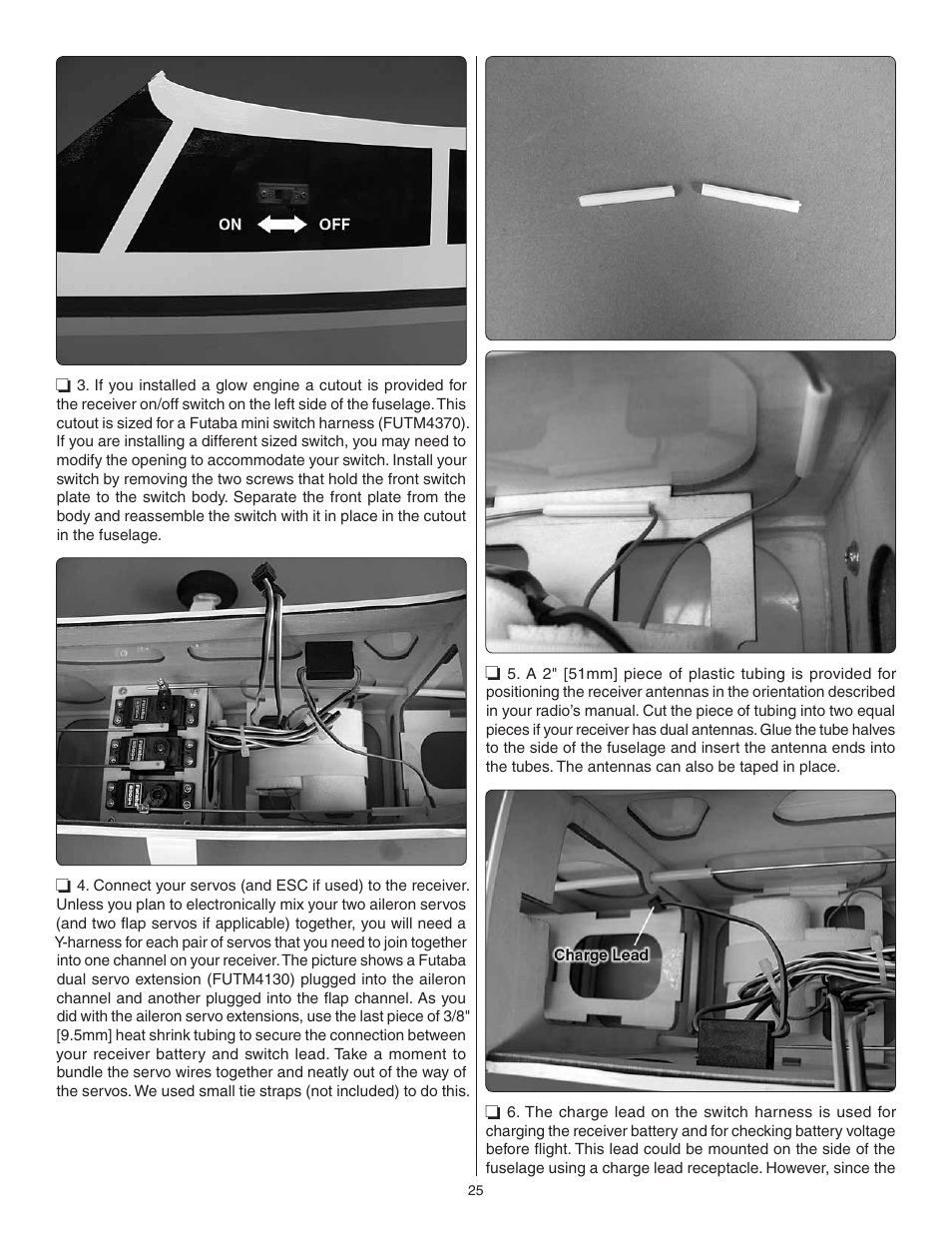 Great Planes Avistar Elite .46 ARF - GPMA1005 User Manual | Page 25 / 36