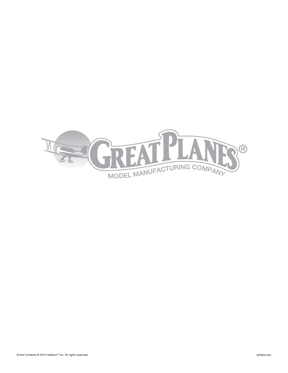 Great Planes Curtis P-6E Hawk EP Biplane ARF - GPMA1164 User Manual | Page 24 / 24
