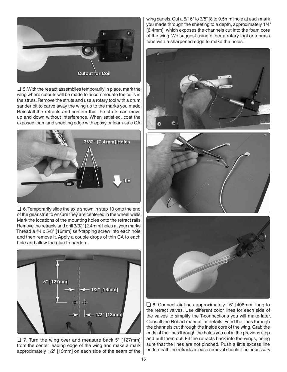 Great Planes Dirty Birdy .60 ARF - GPMA1975 User Manual | Page 15 / 44