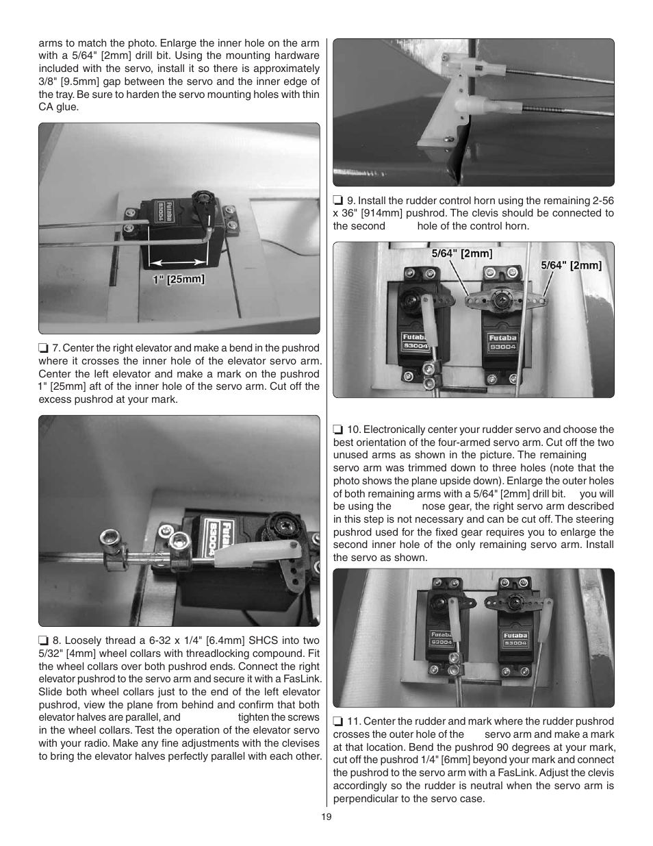 Great Planes Dirty Birdy .60 ARF - GPMA1975 User Manual | Page 19 / 44