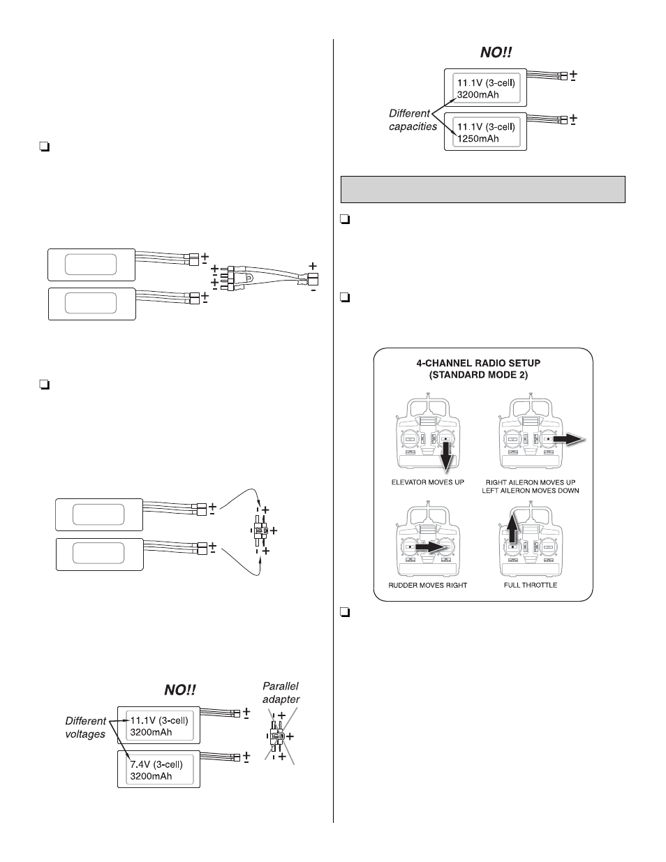 Okay | Great Planes Escapade EP/GP ARF - GPMA1200 User Manual | Page 21 / 28