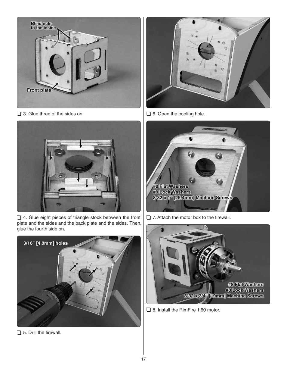 Great Planes Escapade MX 30cc ARF - GPMA1210 User Manual | Page 17 / 32