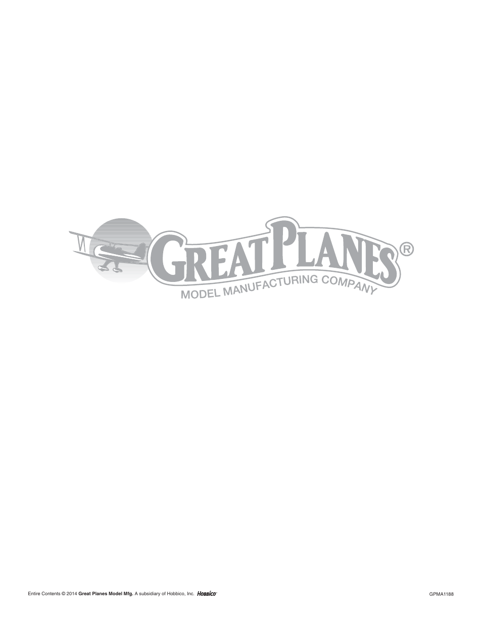 Great Planes Extra 300SP EP ARF - GPMA1188 User Manual | Page 24 / 24