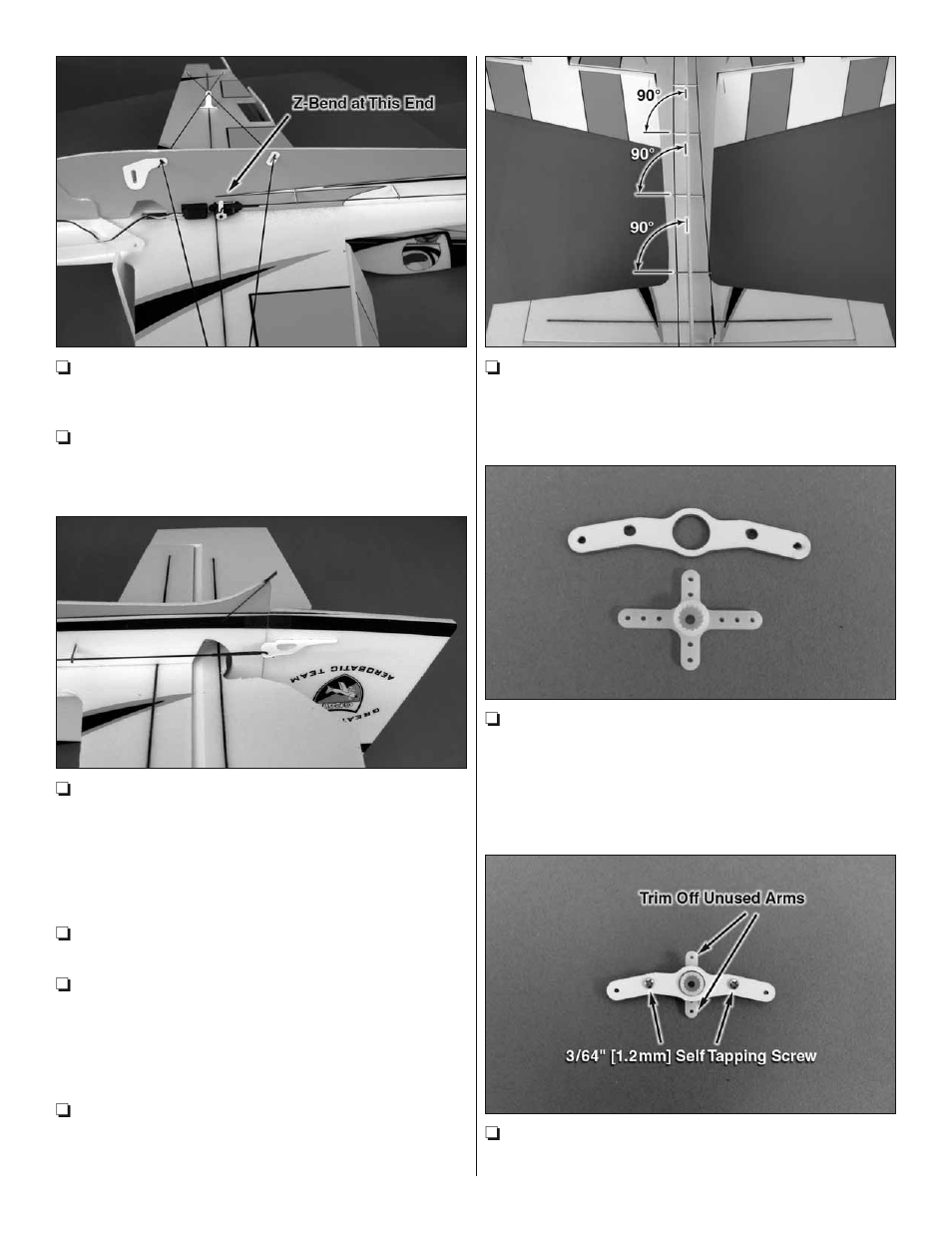 Great Planes Extra 330SC EP ARF - GPMA1129 User Manual | Page 11 / 20