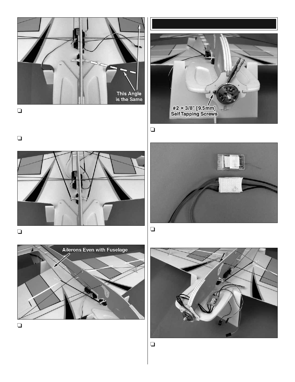 Install the motor | Great Planes Extra 330SC EP ARF - GPMA1129 User Manual | Page 12 / 20