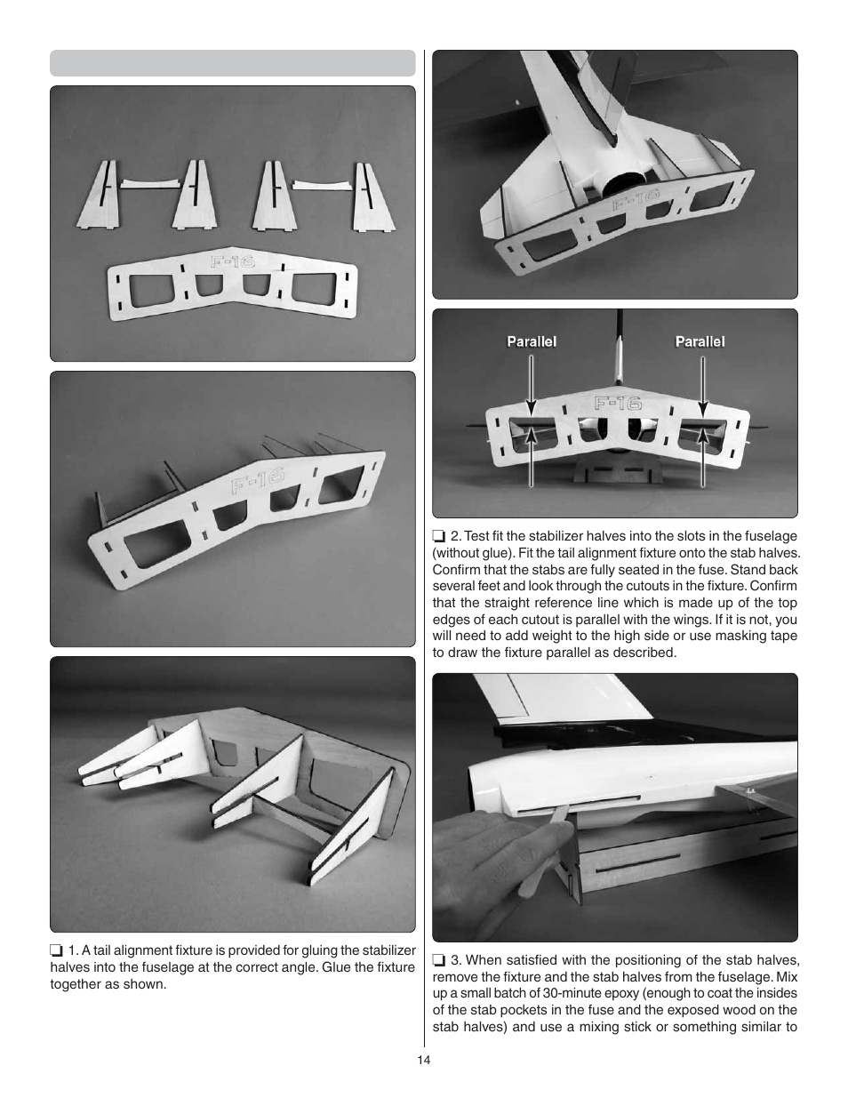 Great Planes F-16 Falcon EDF ARF - GPMA1801 User Manual | Page 14 / 24