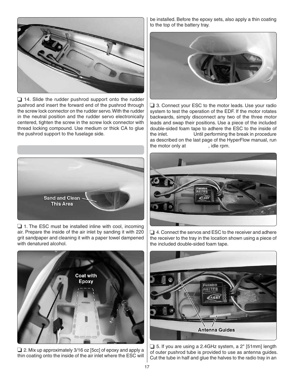 Finish the model | Great Planes F-16 Falcon EDF ARF - GPMA1801 User Manual | Page 17 / 24