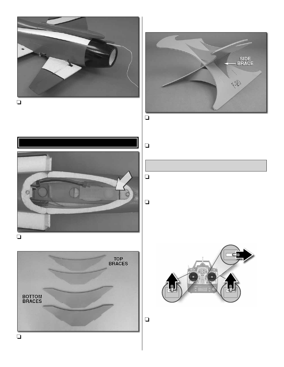 Great Planes F-20 Tigershark Electric Ducted Fan Rx-R - GPMA6010 User Manual | Page 11 / 16