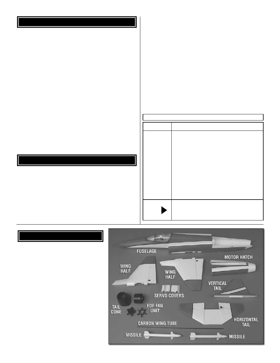 Great Planes F-20 Tigershark Electric Ducted Fan Rx-R - GPMA6010 User Manual | Page 4 / 16