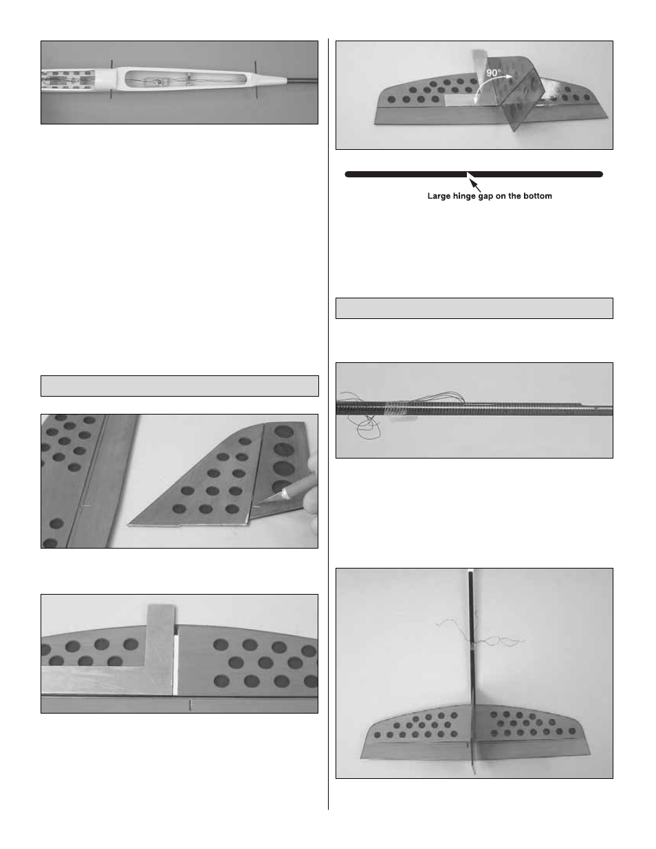 Great Planes Fling ARF - GPMA1060 User Manual | Page 7 / 16