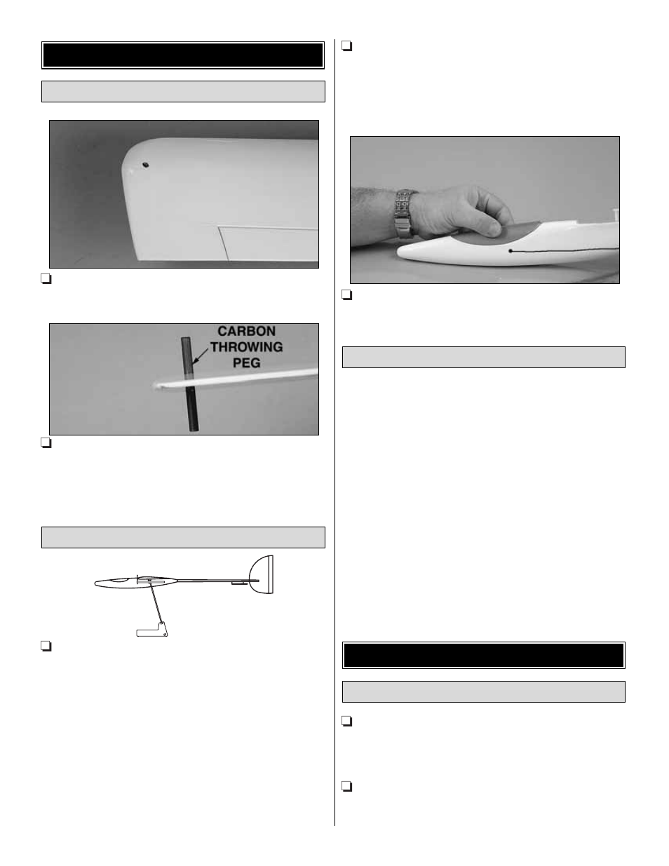 Get the model ready to fly, Final installation & cg | Great Planes Fling DL ARF - GPMA1070 User Manual | Page 11 / 16