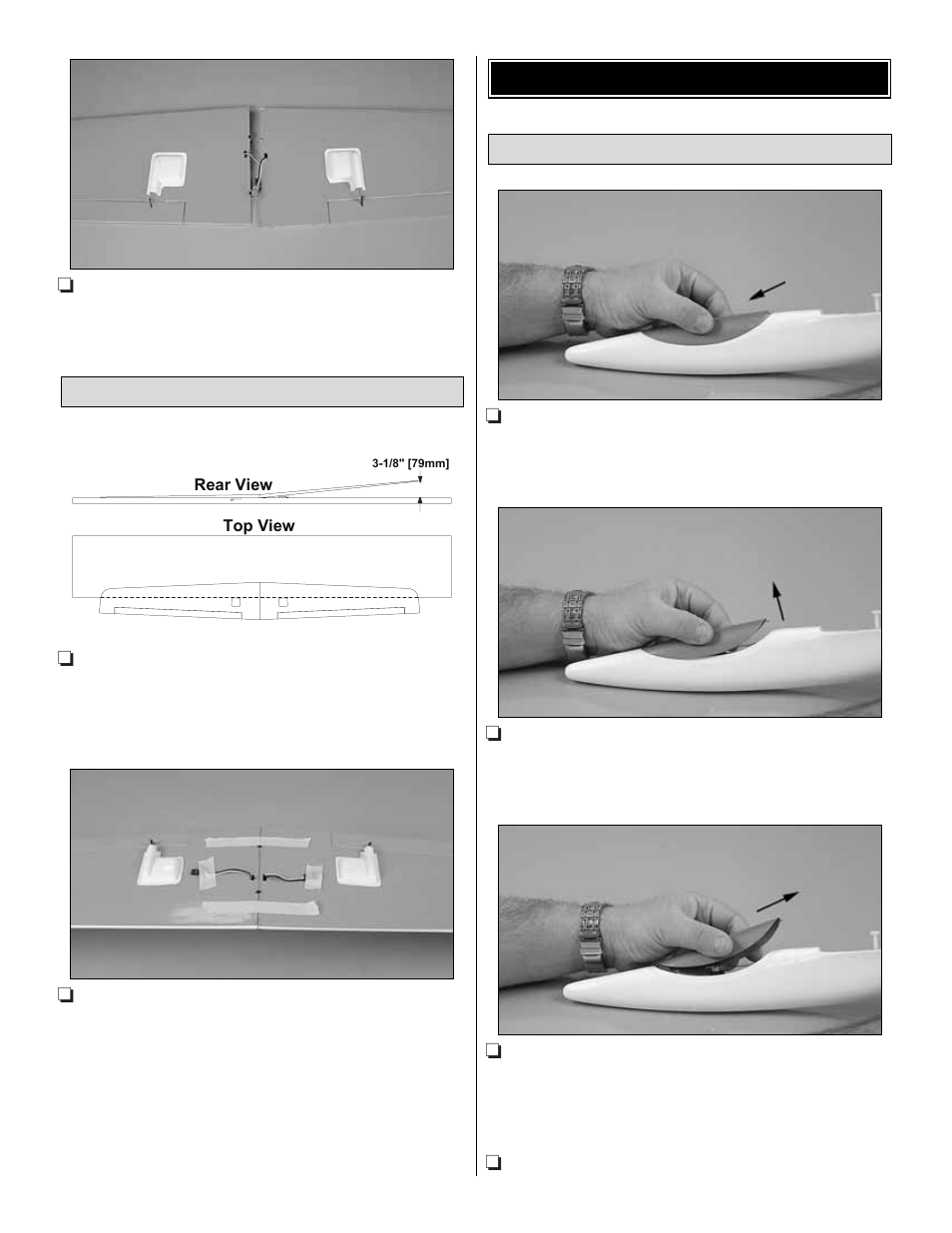 Assemble the fuselage | Great Planes Fling DL ARF - GPMA1070 User Manual | Page 7 / 16