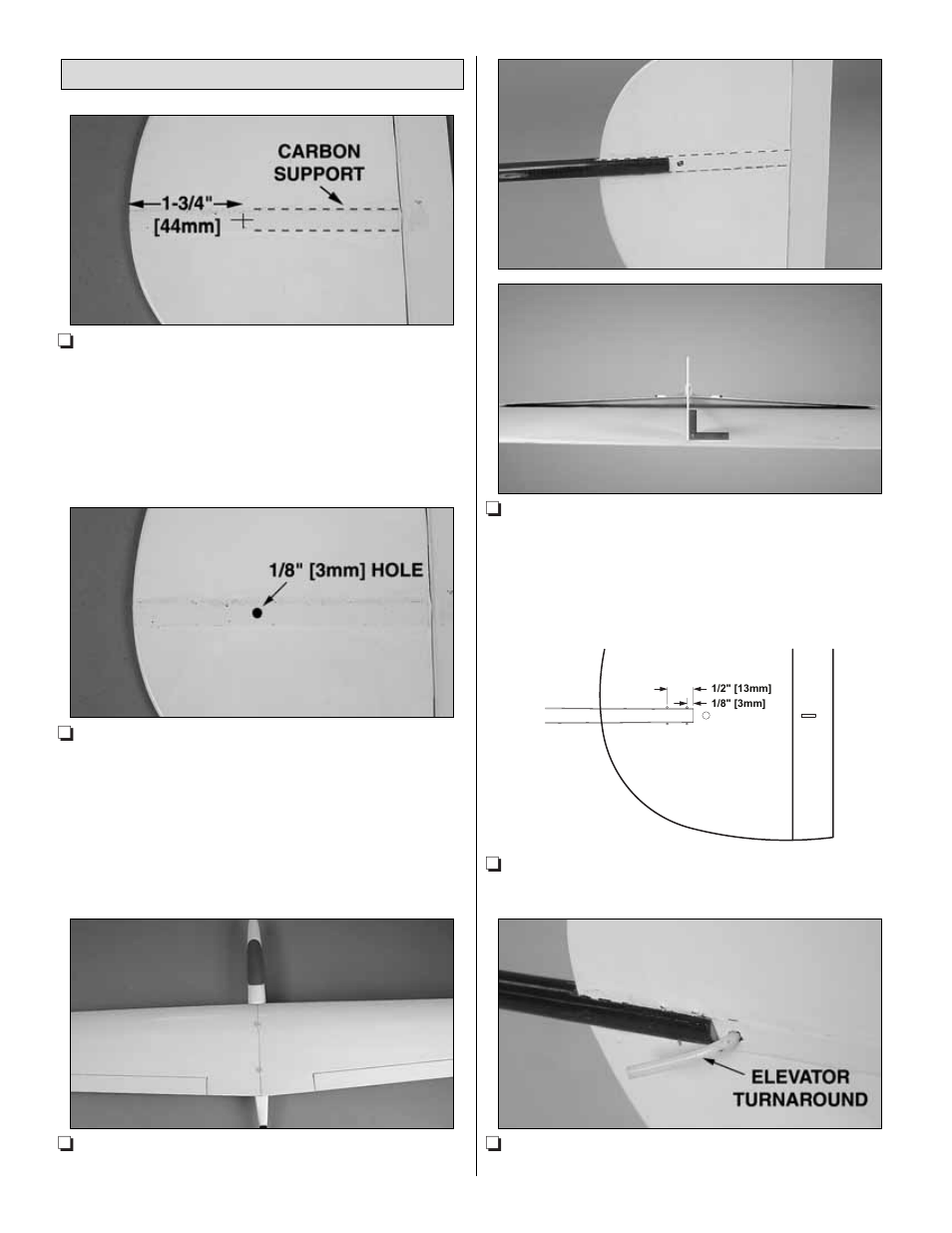 Attach the tail | Great Planes Fling DL ARF - GPMA1070 User Manual | Page 8 / 16